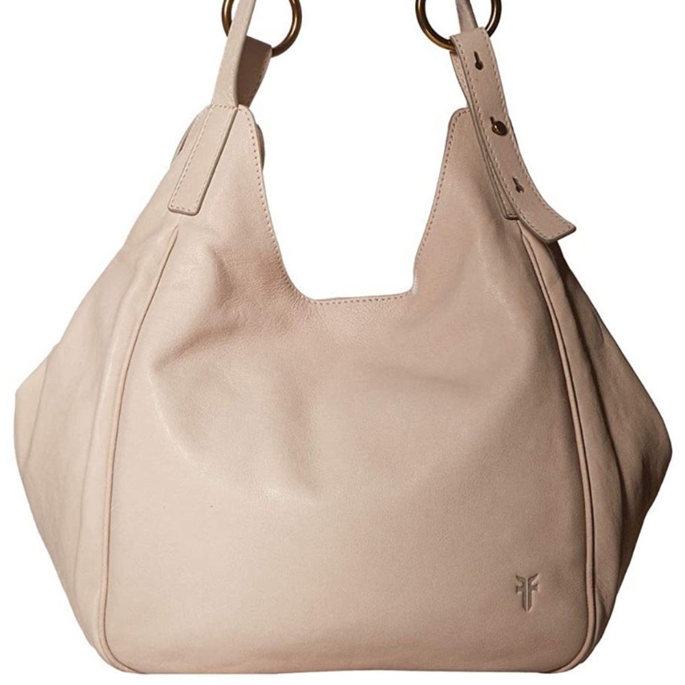Frye Madison Shoulder Stone Soft Vintage Leather